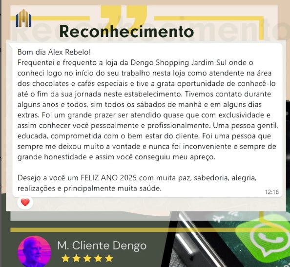 Reconhecimento — M. Cliente Dengo